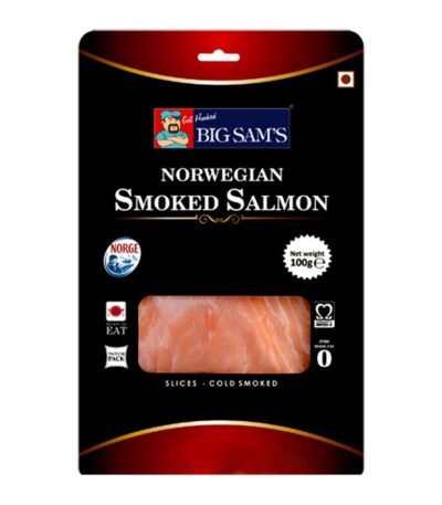 Big Sam's Norwegian Smoked Salmon, 100 g