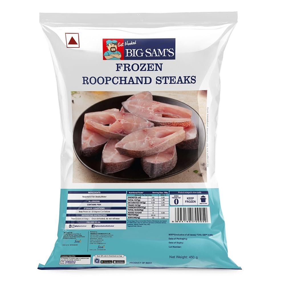 Big Sam's Roopchand, 450G, without head