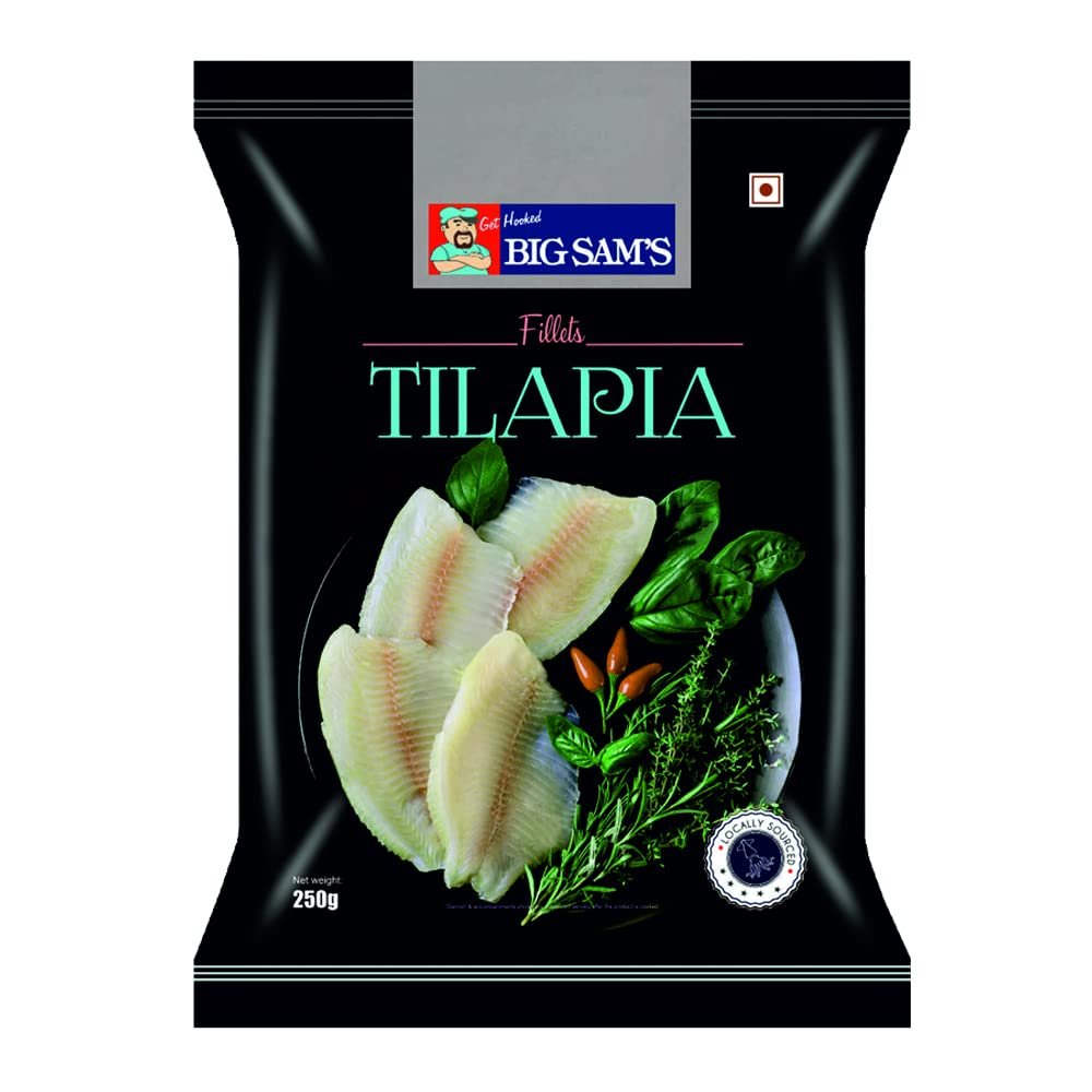 Big Sam's Tilapia Fillets, 250g