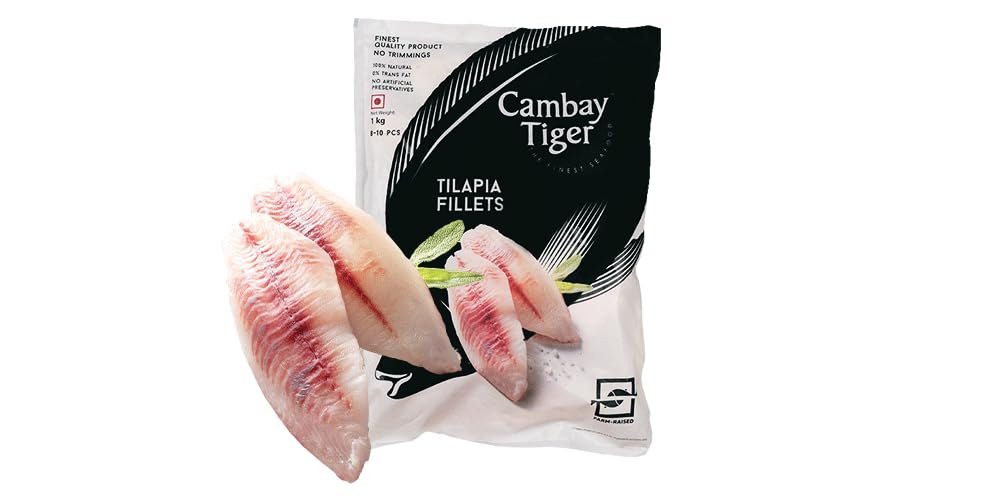 Cambay Tiger Tilapia Fillet, 1kg