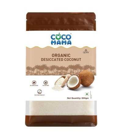 Coco Mama Desiccated Fresh Coconut Powder 500 Gm-Pouch