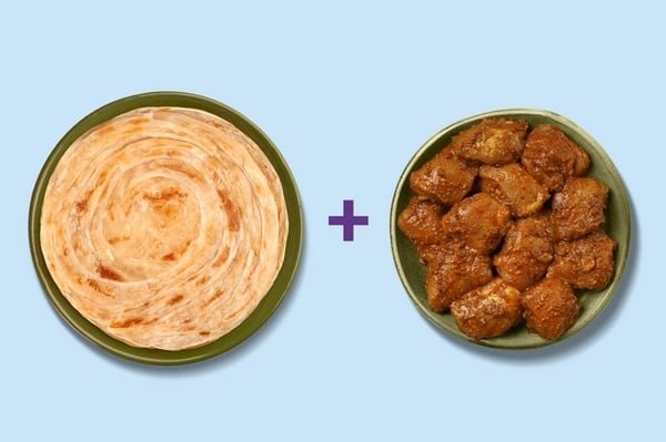 Combo: (400g Malabar Parota + 250g Spicy Chettinad Chicken)