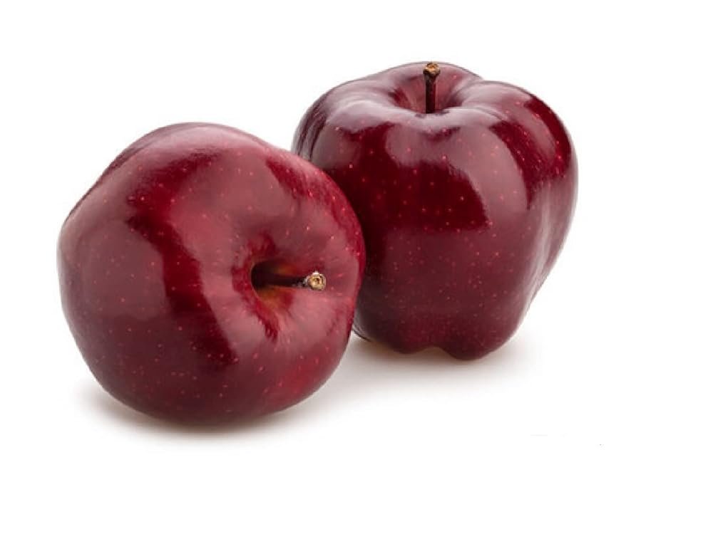 Fresh Apple Red Delicious, (Pack of 2)