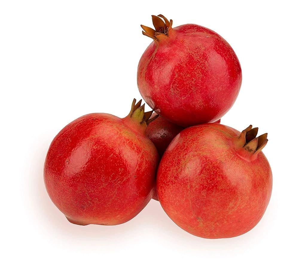 Fresh Pomegrante 4 pieces.(approx 550 to 750 g) - Naturally Grown