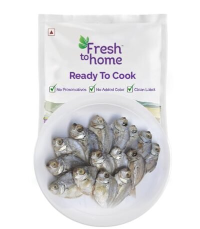 FreshToHome Dry Pony Fish/Mullan (Salted) | Pack of 100g | Ready-To-Cook | No Added Preservatives