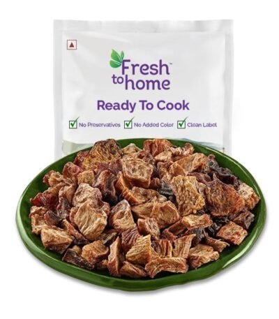 FreshToHome Dry Yellowfin Tuna Fish Cubes (Salted) | 100g Pack | Ready-To-Cook | No Added Preservatives