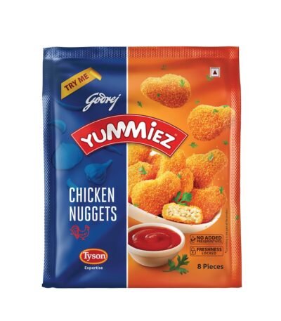 Godrej Yummiez Chicken Nuggets Pouch, 200 g