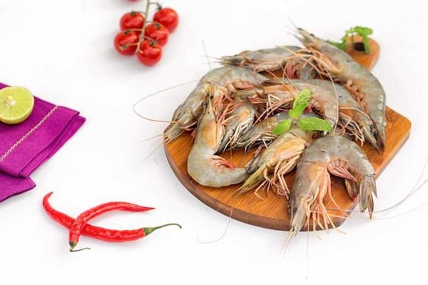 White Prawns