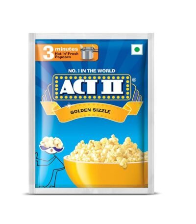 Act II Golden Sizzle Popcorn, 38g (30g with Free 8g)/35g (30g with Free 5g)