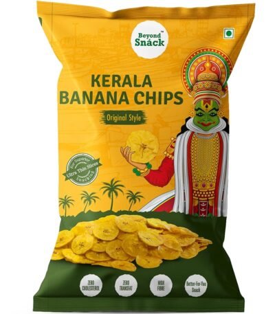 Beyond Snack Kerala Banana Chips - Original Style 30g/25 Gms (Weight may vary)