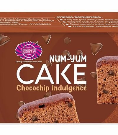 Karachi Bakery Chocolate Chip Indulgence, Num | Yum Cake | Choco Chip Indulgence, 80 Gram