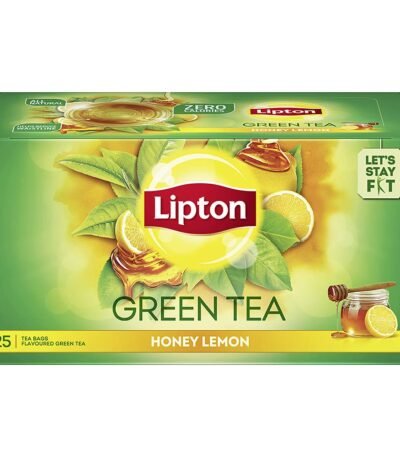 Lipton Honey Lemon Green Tea Bags, 25 Pieces