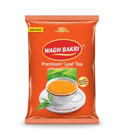 Wagh Bakri Premium Leaf Tea, Poly Pack, 500 Gram, Black Tea